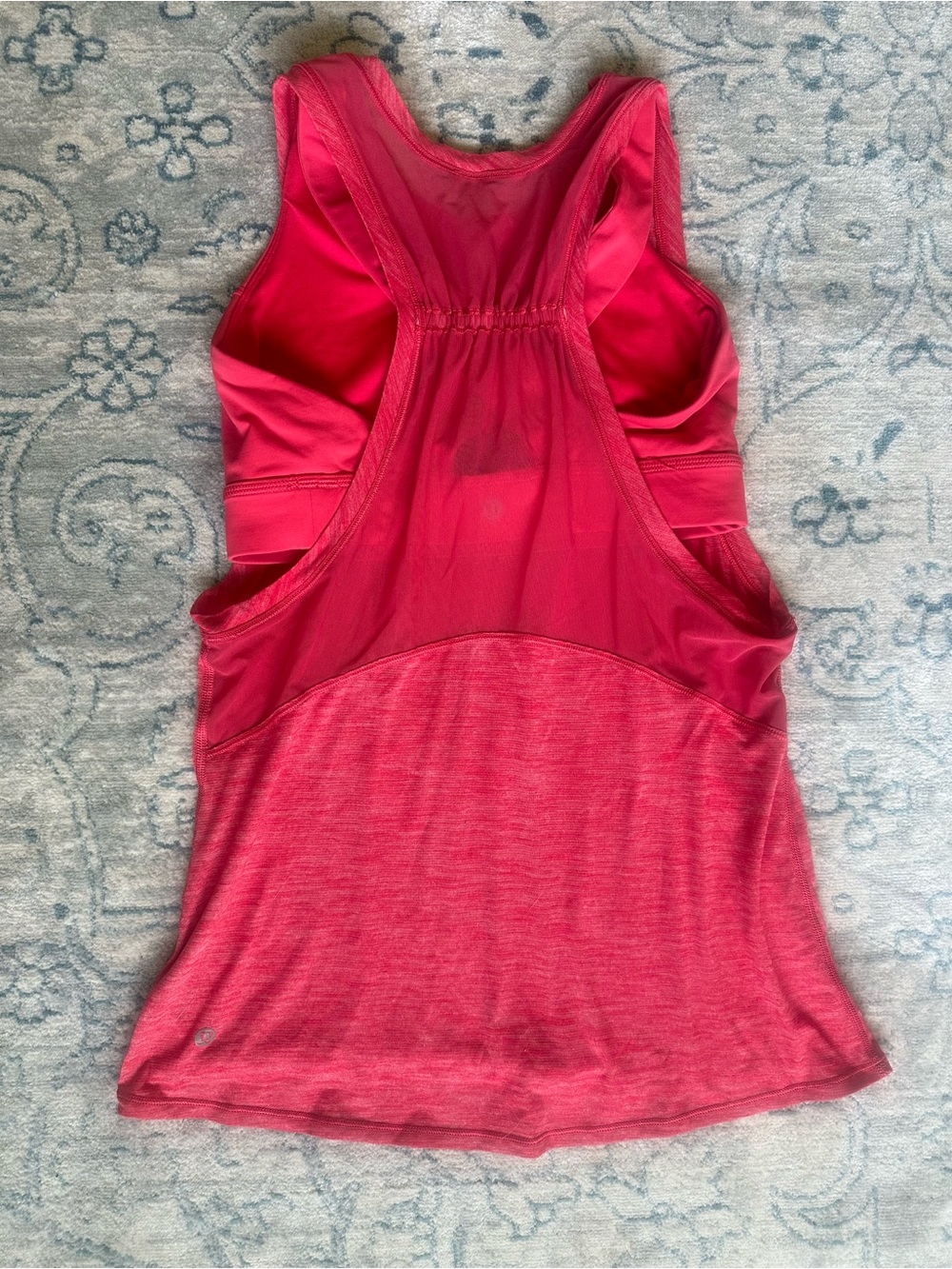 lululemon athletica Red Racerback Tank Top